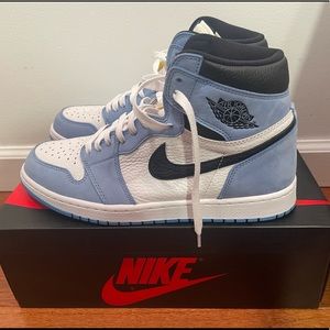 Jordan 1 University Blue - 1:1 UA - Mens Size 10.5 (Lightly Used)